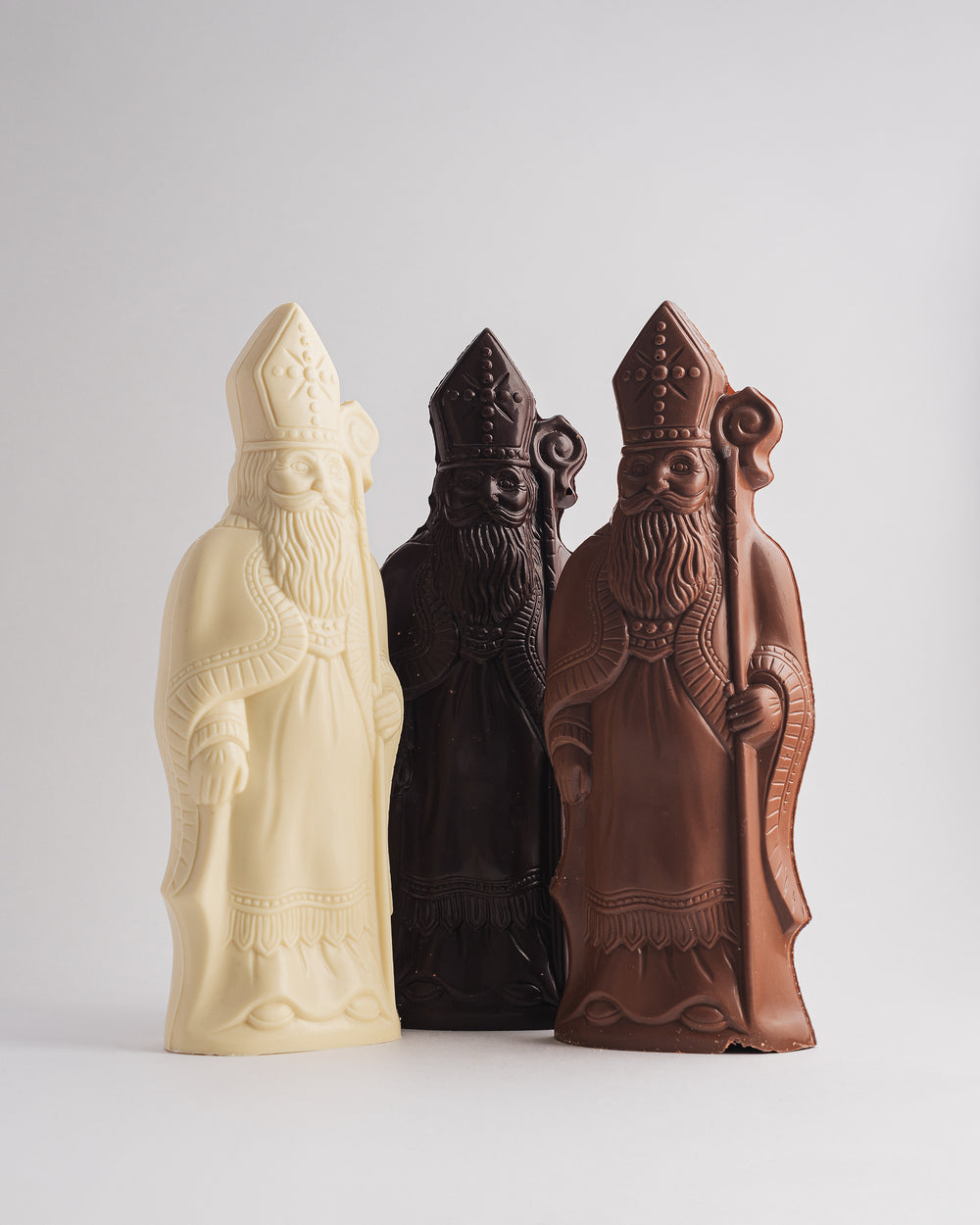 Sinterklaas met staf